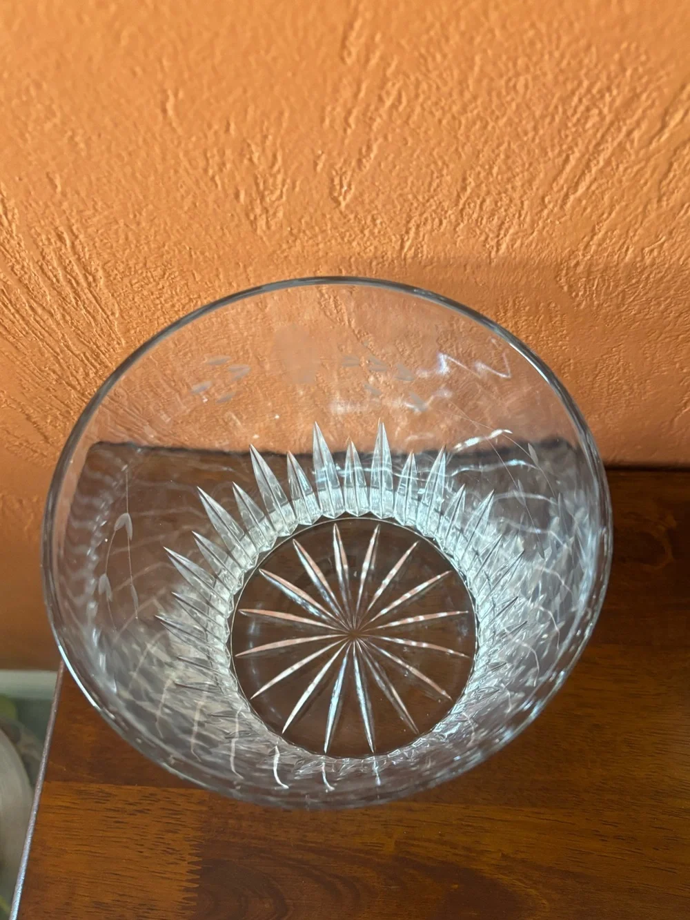Princess House Heritage Lead Crystal 48oz Ice Bucket - Retired Pattern